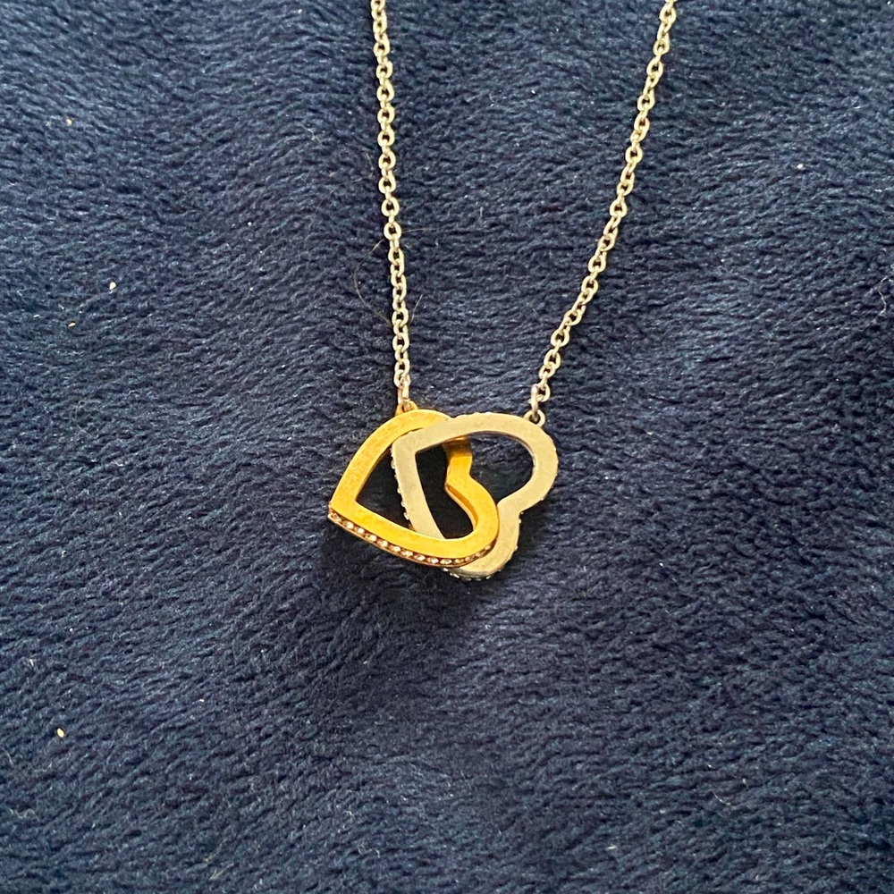 Combined Hearts Necklace